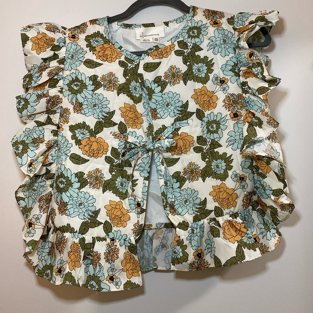 Anthropologie Quilted Vest
